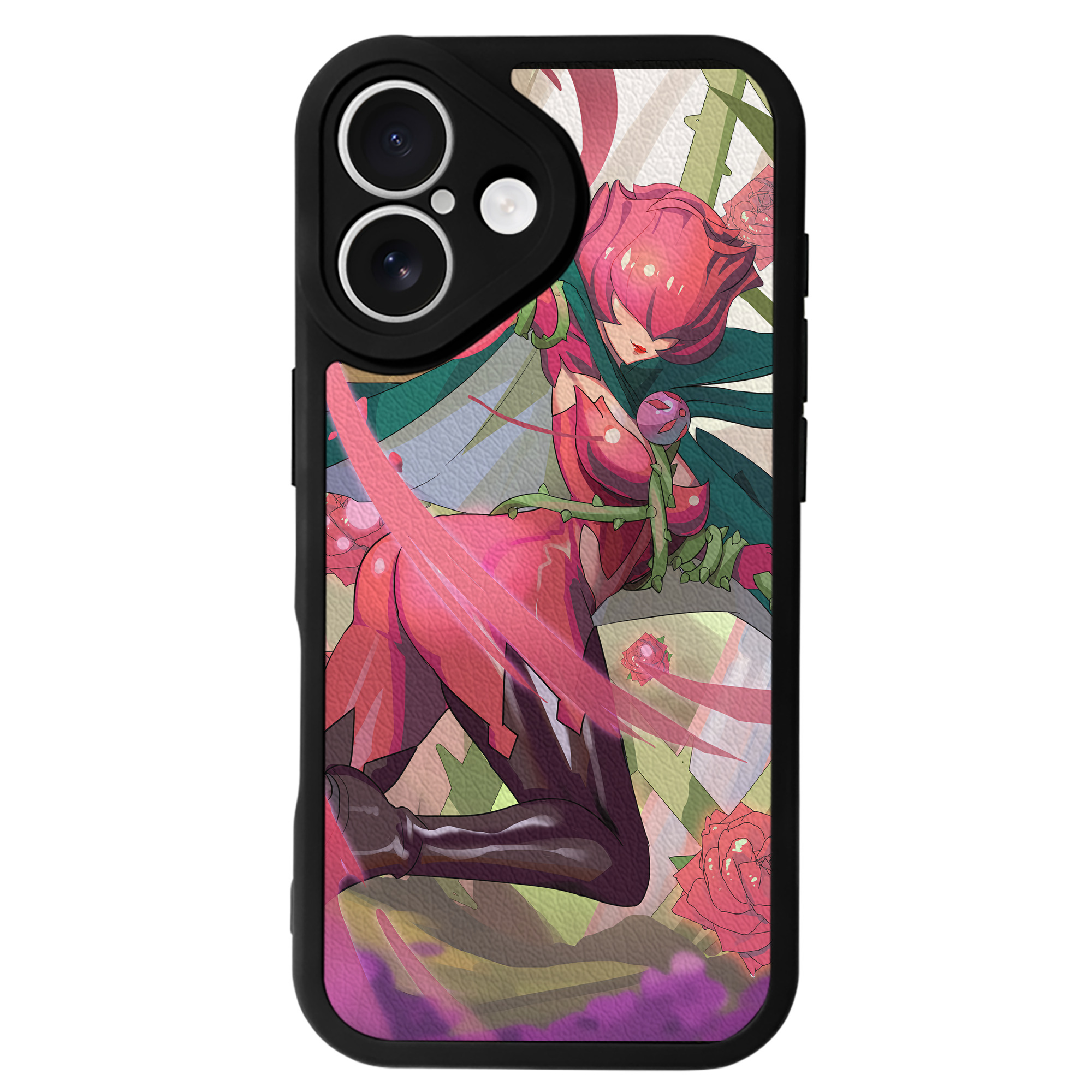 （画像用） Digimon デジタルモンスター/デジモン 【iPhone 16シリーズ対応】シリコンスマホケース（レザー調） 材質：シリコン